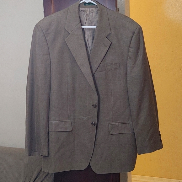 Size 44 r wool and silk sports coat - Picture 1 of 7